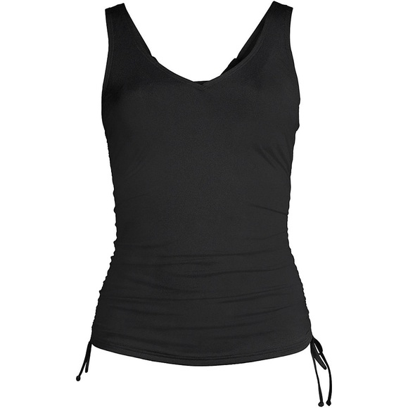 Lands' End Plus size chlorine resistant underwire Tankini swimsuit Top Sz 16WDDD - Picture 1 of 14